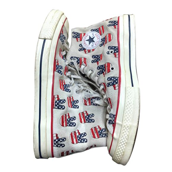 Chuck Taylor All Star 70 Election Day‎ High Top Sneakers Size M11/W13 - Picture 4 of 6